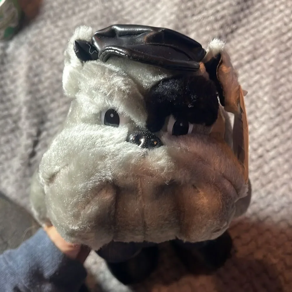 NWT vintage 1997 Harley Davidson, plush bulldog